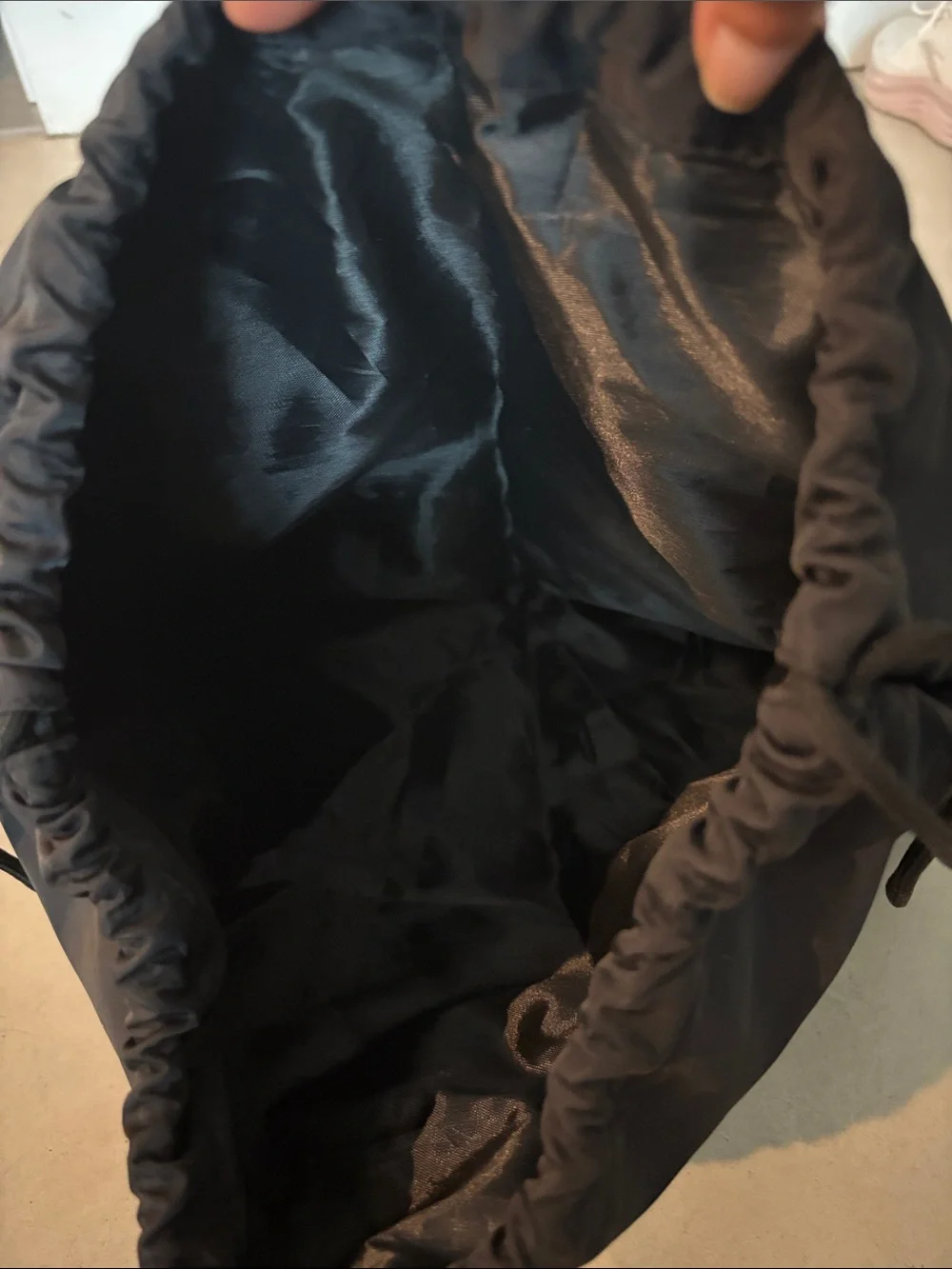 New NIKE Studios Lined Drawstring Backpack - NWOT